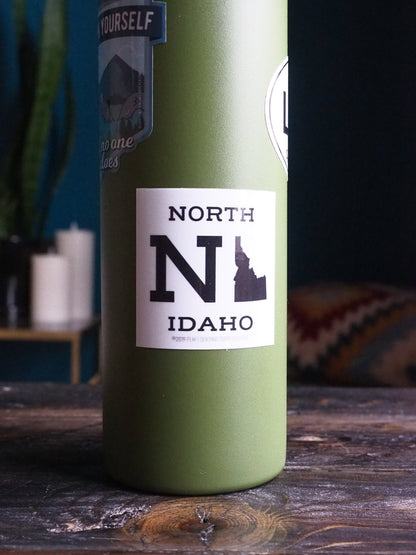 Mini Square North Idaho Sticker