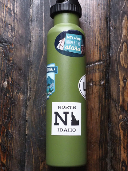 Mini Square North Idaho Sticker