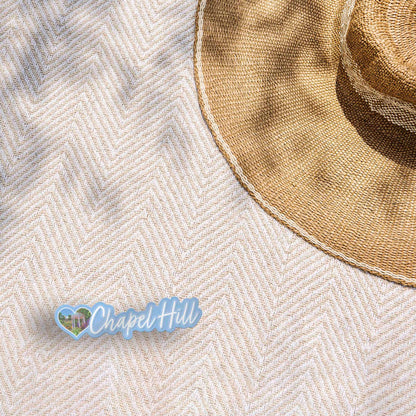 Blue Chapel Hill North Carolina Sticker - Cute NC Decal