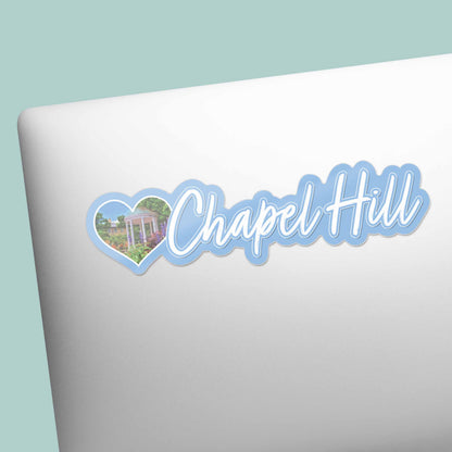Blue Chapel Hill North Carolina Sticker - Cute NC Decal