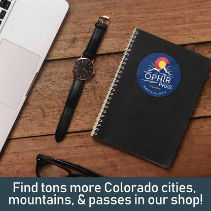 Schofield Pass Colorado Stickers
