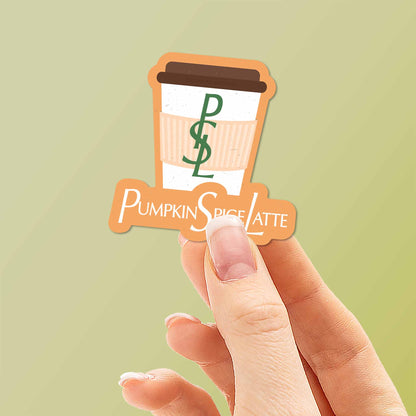 Pumpkin Spice Latte PSL Sticker