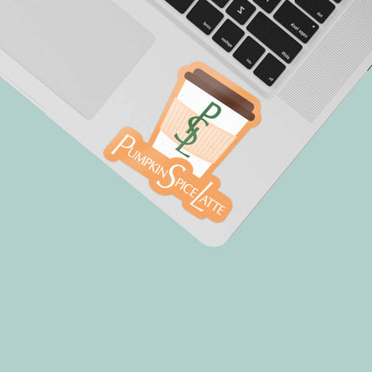 Pumpkin Spice Latte PSL Sticker