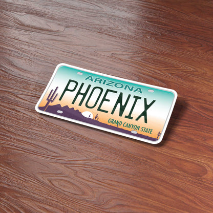 Arizona License Plate Stickers - Choose Your AZ City Decal