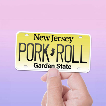 New Jersey License Plate Stickers - Choose Your NJ City or Saying
