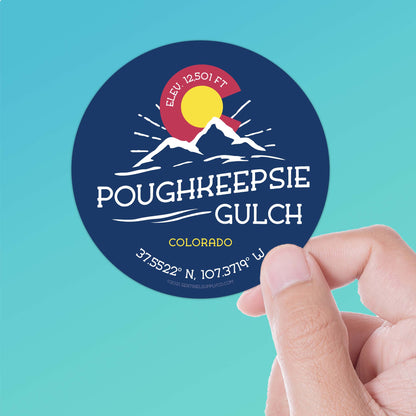 Poughkeepsie Gulch Colorado Stickers