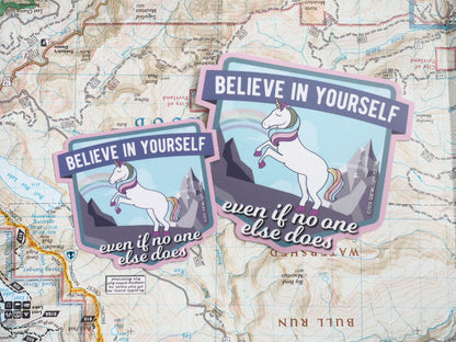 Believe in Yourself Cryptid Pack -Set of 5 Vinyl Stickers