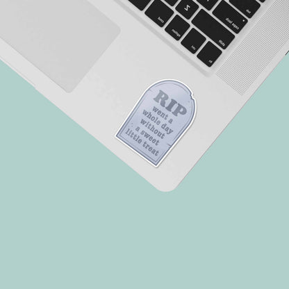 Sweet Little Treat Sticker - Funny Girl Dinner Decal