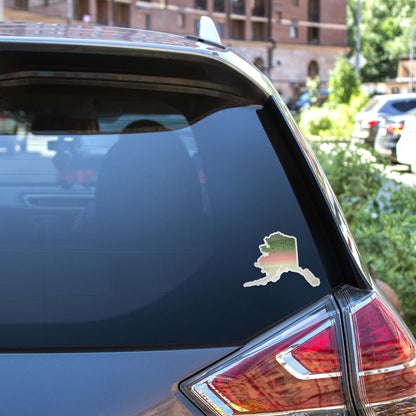 Rainbow Trout Alaska Fishing Sticker