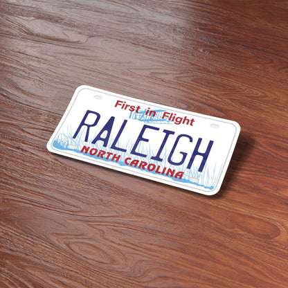 North Carolina License Plate Stickers - Choose Your NC City