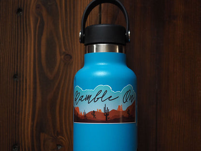 Ramble On Lyrics Nature Sticker