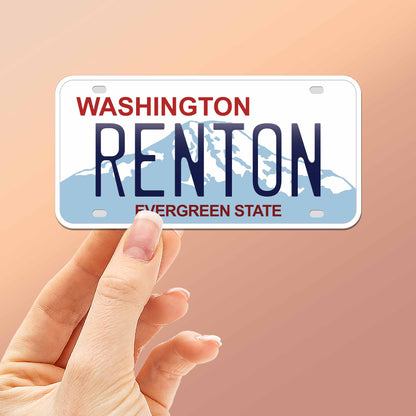 Washington License Plate Stickers - Choose From 20+ WA Cities