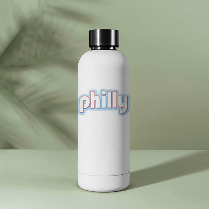 Retro Philly Sticker - Philadelphia Decal for Water Bottle