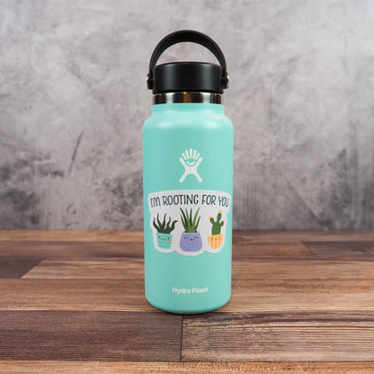 I'm Rooting for You Cute Plant Sticker