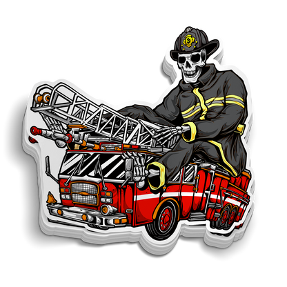 Ladder Truck Sticker
