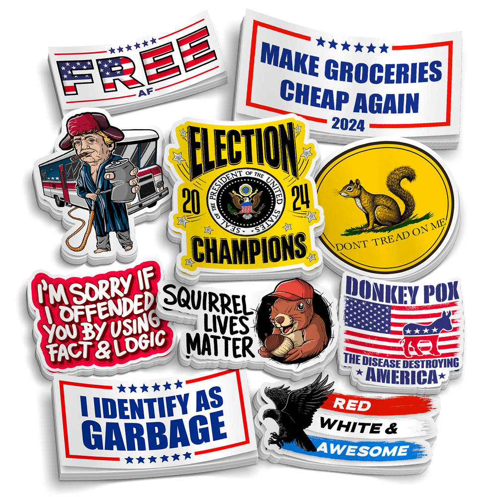 The Patriot Pack - Funny Sticker Pack