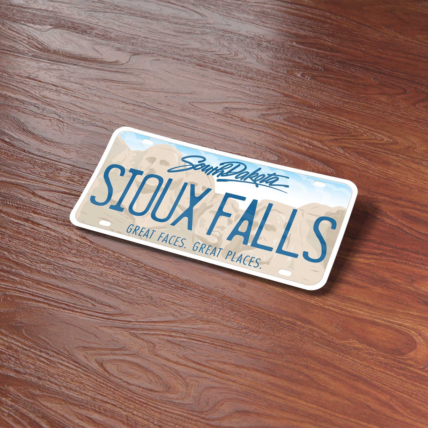 South Dakota License Plate Stickers - Choose Your SD City or National Park Decal