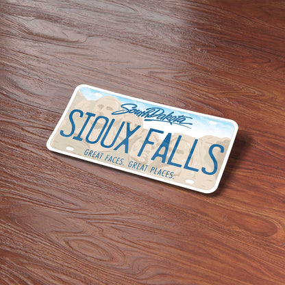 South Dakota License Plate Stickers - Choose Your SD City or National Park Decal