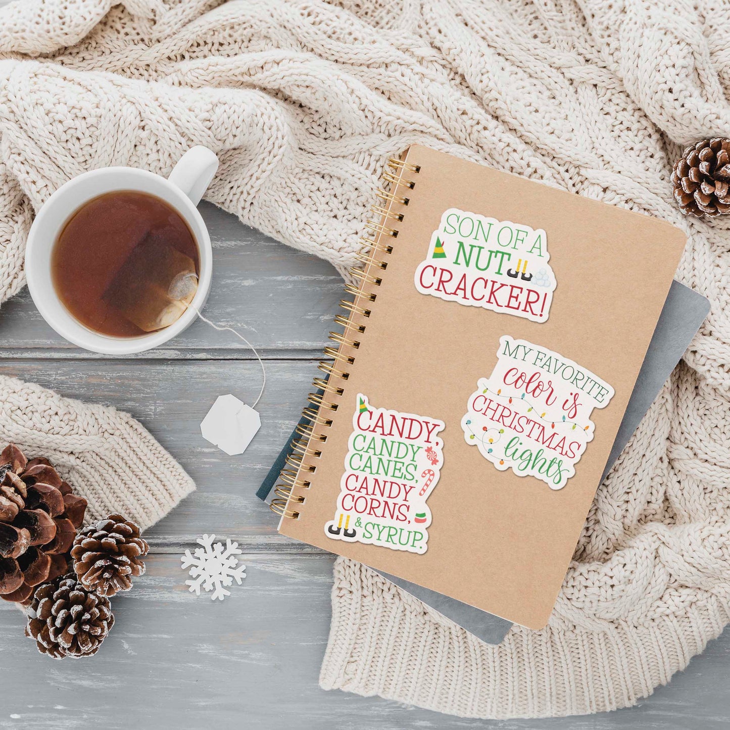 Son of a Nutcracker Christmas Movie Quote Sticker