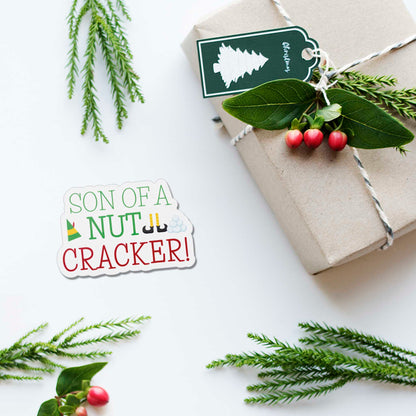 Son of a Nutcracker Christmas Movie Quote Sticker