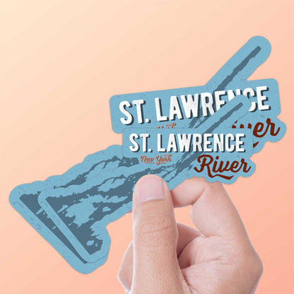 St. Lawrence River New York Sticker