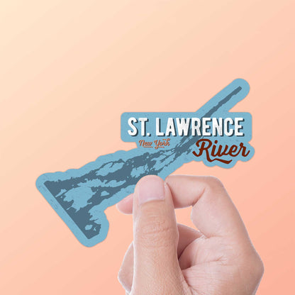 St. Lawrence River New York Sticker