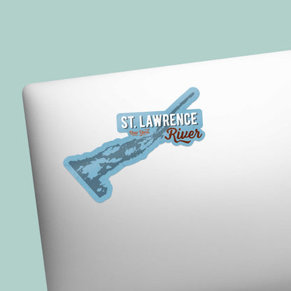 St. Lawrence River New York Sticker