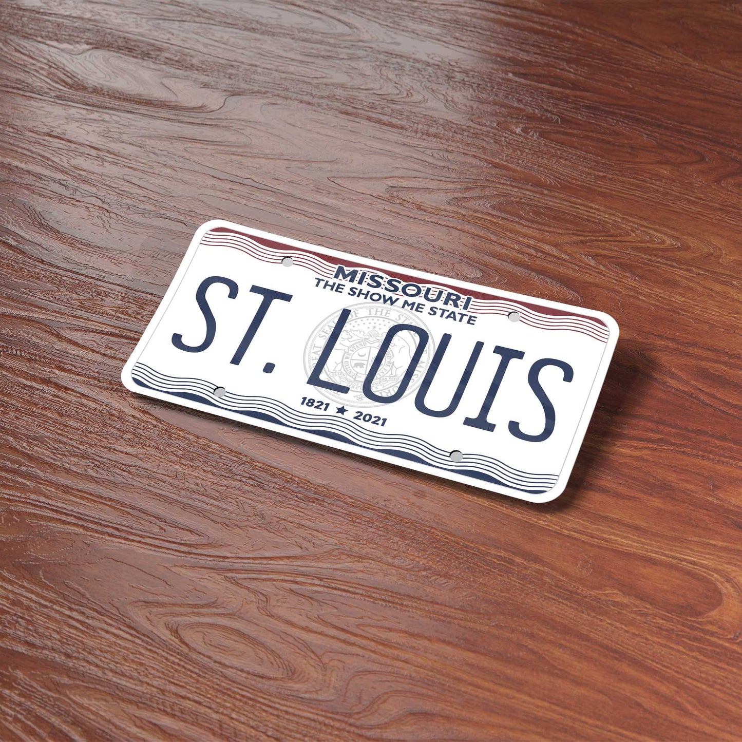 Missouri License Plate Sticker - Choose Your MO City Decal