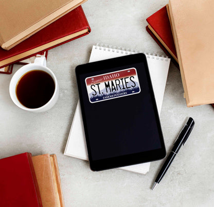 Idaho License Plate Stickers - Choose from 25+ ID City & Saying Decals