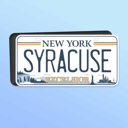 Syracuse New York Car Magnet - Flexible NY Fridge Magnet