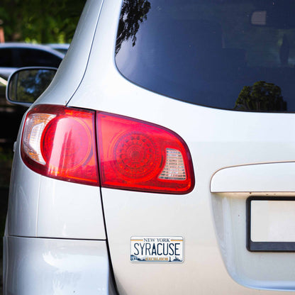 Syracuse New York Car Magnet - Flexible NY Fridge Magnet
