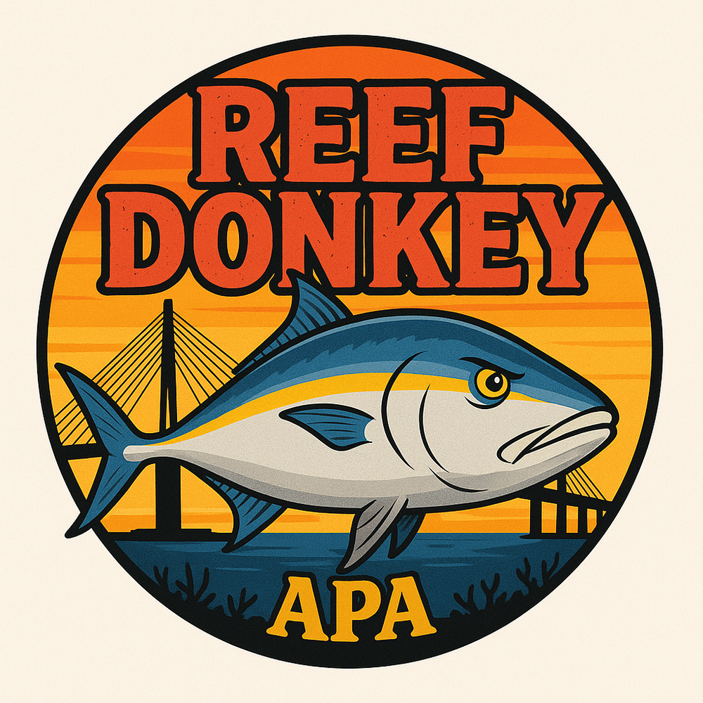 Reef Donkey Skyway Sunset Custom Sticker Order