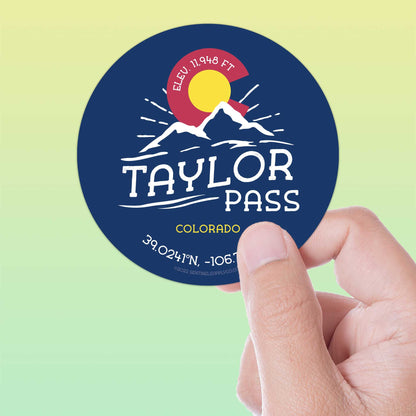 Taylor Pass Colorado Stickers