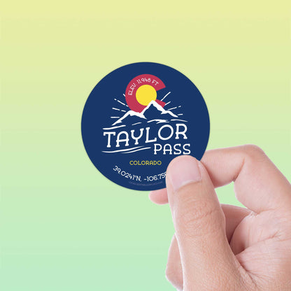 Taylor Pass Colorado Stickers