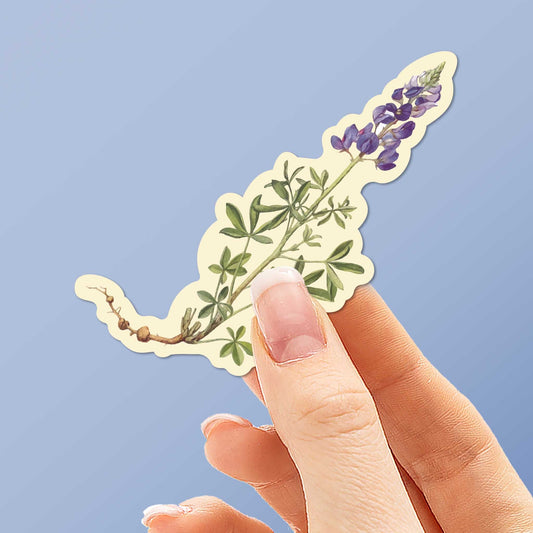 Mini Texas Bluebonnets Sticker