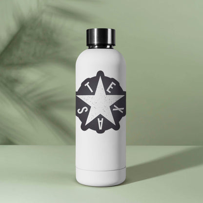 Texas Star Bumper Sticker in Black