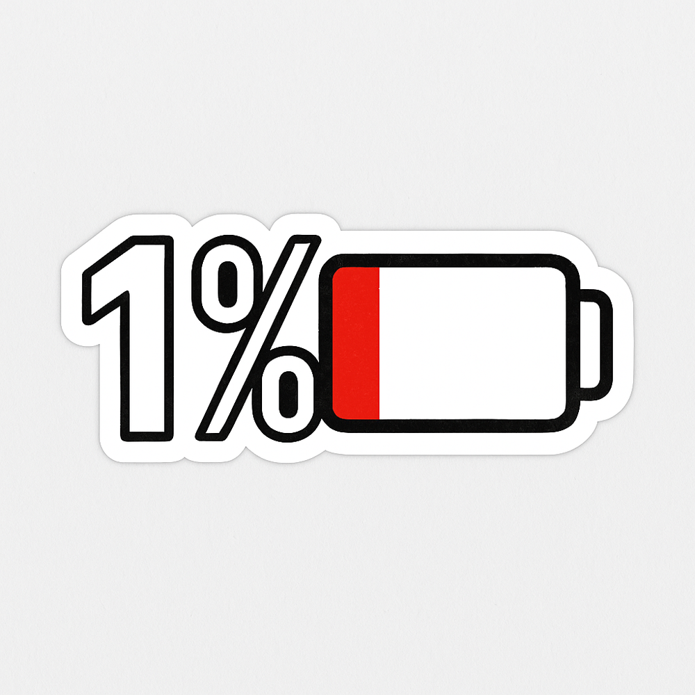 The 1% Sticker