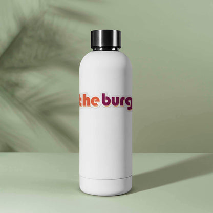 The Burg Virginia Outline Sticker - Cute Blacksburg VA Decal