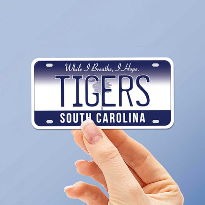 South Carolina License Plate Stickers - Choose Your SC City Decal