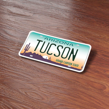 Arizona License Plate Stickers - Choose Your AZ City Decal