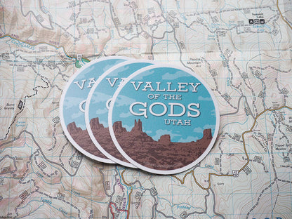 Valley of the Gods, Utah Sticker