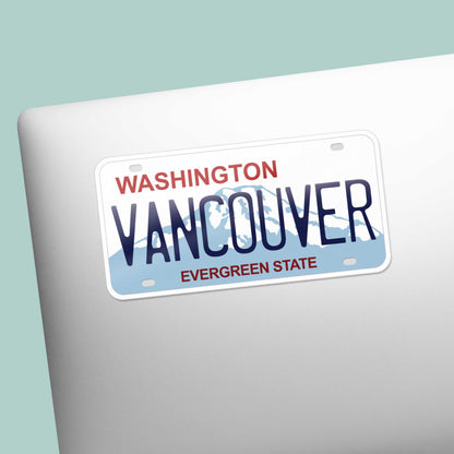 Washington License Plate Stickers - Choose From 20+ WA Cities