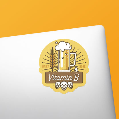 Vitamin B Beer Sticker