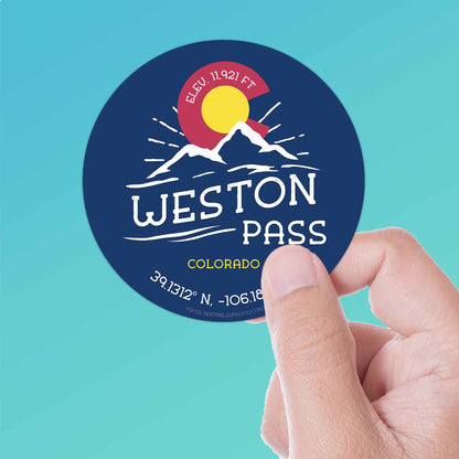 Weston Pass Colorado Stickers