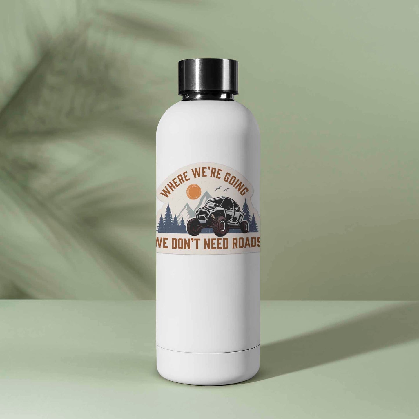 Where We're Going We Don't Need Roads Offroad UTV Sticker
