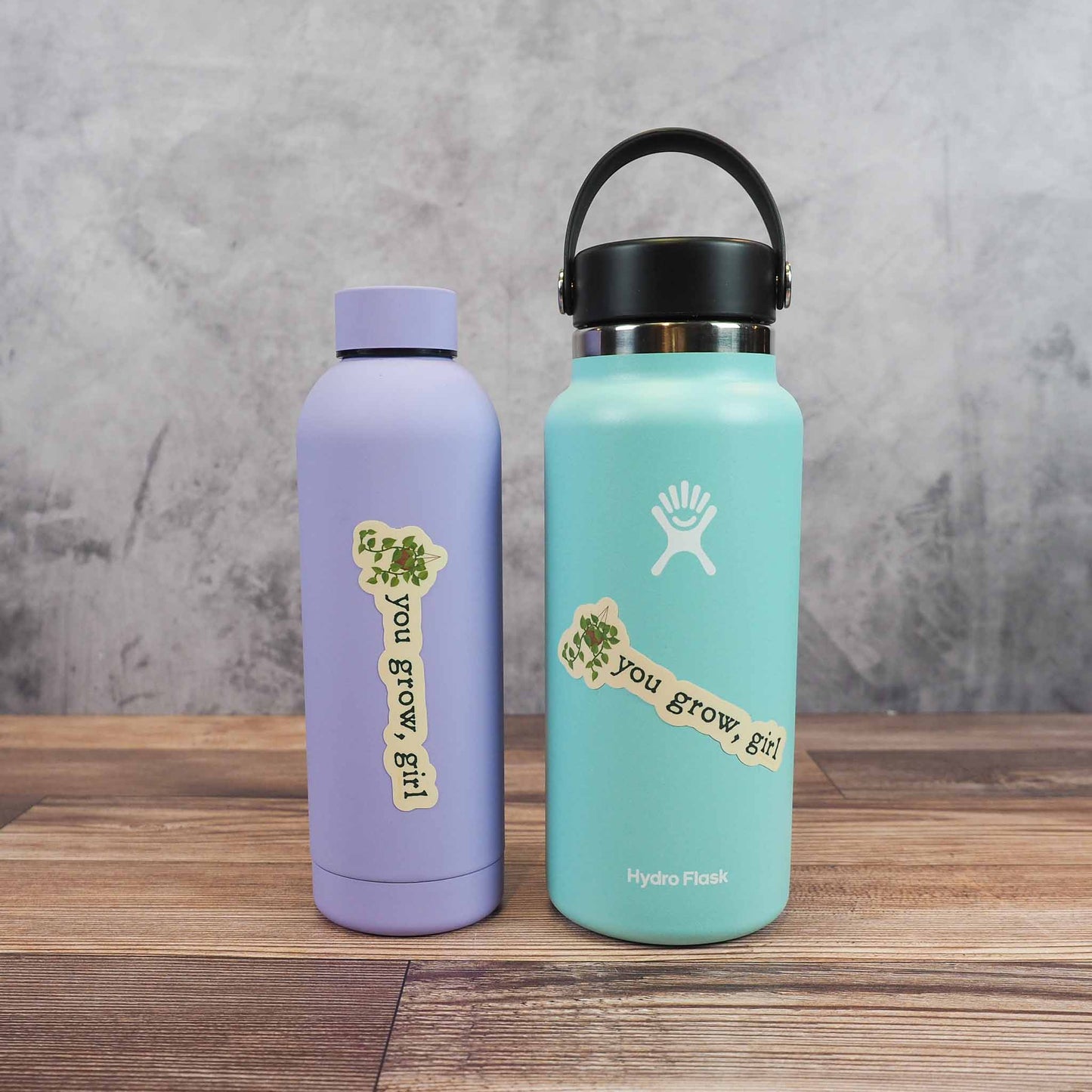 You Grow Girl Plant Sticker