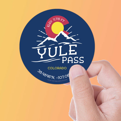 Yule Pass Colorado Stickers