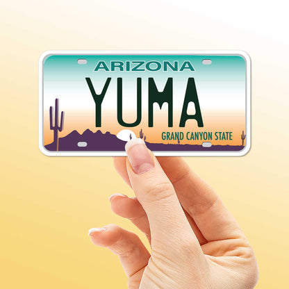 Arizona License Plate Stickers - Choose Your AZ City Decal