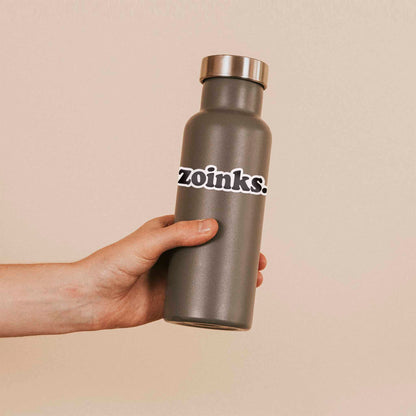 Zoinks Sticker - Funny Decal for Water Bottle
