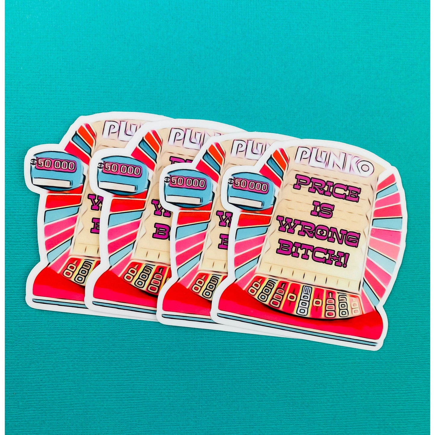 80s Price Is Wrong B*tch! Sticker